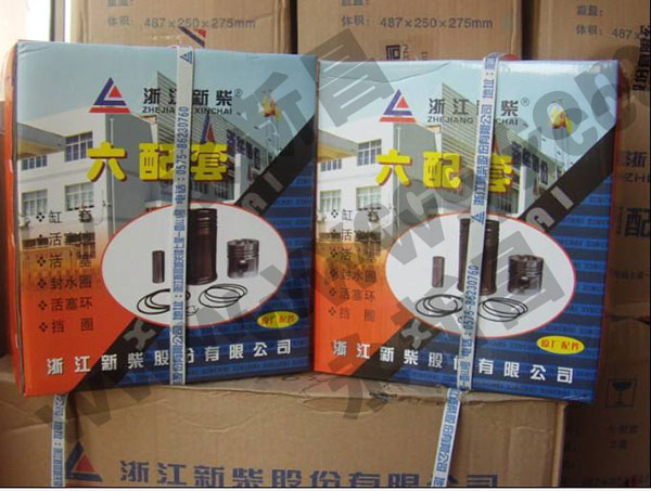 原廠新柴叉車(chē)六配套，五配套，缸套組件，490新柴